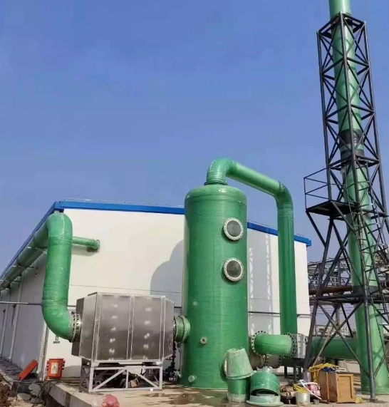FRP spray tower