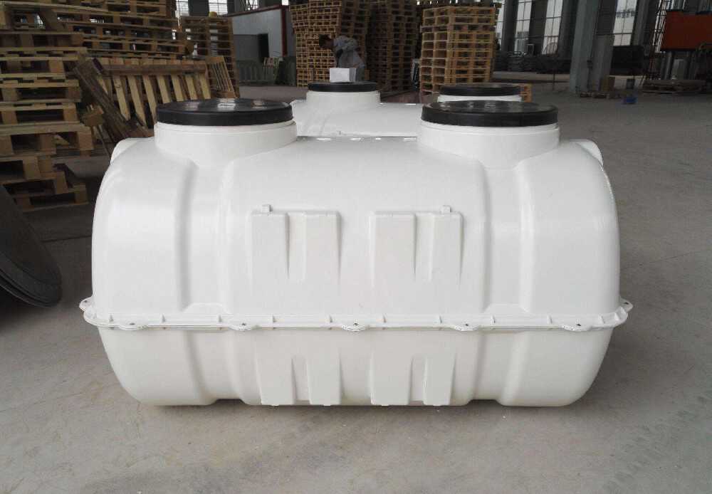 Fiberglass molded septic tank series